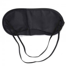 Sleeping Eye Patch Travel Office Eyeshade Cover Rest Aid Relax Mask Black