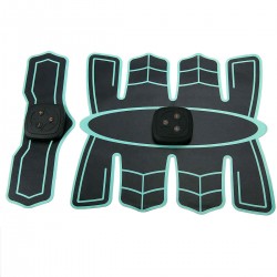 Slimming Electric Muscle Stimulation, EMS Abdominal Muscle Trainer Electric USB Charging Trainer Professional Muscle