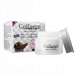 Snail Collagen Repair Mask Anti Aging Anti-Wrinkle Face Whitening Cream 80g