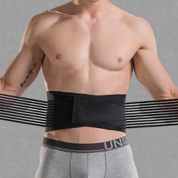 Sports Belt Men's Waist Protection Breathable Waist Bandages Fitness Belt for Men and Women Summer Thin Practice