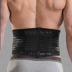 Sports Belt Men's Waist Protection Breathable Waist Bandages Fitness Belt for Men and Women Summer Thin Practice