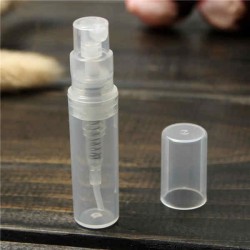 Spray Bottle Transparent Water Perfume Atomizer Plastic Container Refillable Bottles