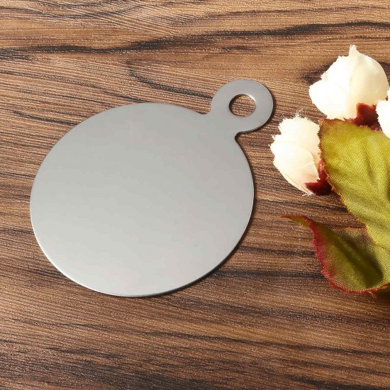 Stainless Steel Color Mixing Palette Nail Art Makeup Manicure Tool Cosmetic Spatula Stainless Steel Color Mixing Palette Nail Art Makeup Manicure Tool Cosmetic Spatula