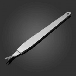 Stainless Steel Dead Skin Remover Cuticle Peeling Fork