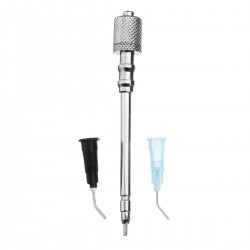 Stainless Steel Dental Nozzle Irrigation Tip Fit General Air Polisher Tooth Prophy Jet