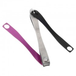 Stainless Steel Dual Head Nail Clipper Cuticle Cutter Dead Skin Trimmer Cleaner Manicure Tools