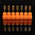Stainless Steel Smooth Nail Drill Bits Machine Manicure Tools Polish File Grinding 3/32''
