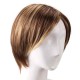 Stylish Highlight Synthetic Wig Natural Curly Hair Capless Side Bang Stylish Highlight Synthetic Wig Natural Curly Hair Capless Side Bang