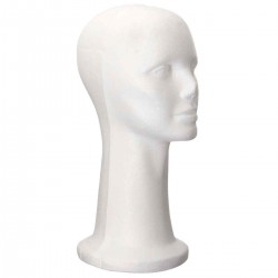 Styrofoam Foam Head Cap Hat Display Model Manikin Mannequin Wig Hair Glasses Holder