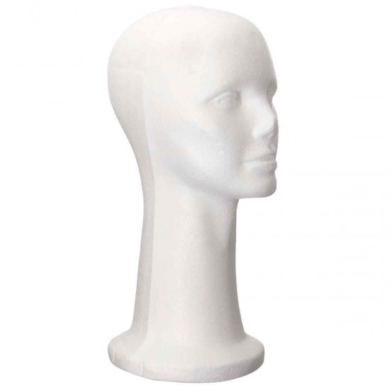 Styrofoam Foam Head Cap Hat Display Model Manikin Mannequin Wig Hair Glasses Holder Styrofoam Foam Head Cap Hat Display Model Manikin Mannequin Wig Hair Glasses Holder