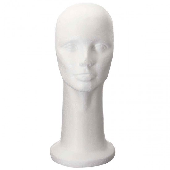 Styrofoam Foam Head Cap Hat Display Model Manikin Mannequin Wig Hair Glasses Holder Styrofoam Foam Head Cap Hat Display Model Manikin Mannequin Wig Hair Glasses Holder