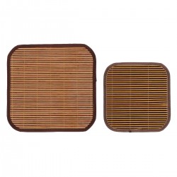 Summer Cool Chair Seat Cushion Bamboo Cover Pads for Patio Office Furniture Car Vehicle