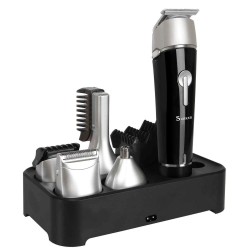 Surker 5 in 1 Multifunctional Electric Hair Clipper Beard Trimmer Rechargeable Epilator Waterproof