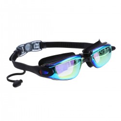 Swimming Goggles Earplugs Nose Clip Glasses Case Waterproof  Fog-proof Ultraviolet Protection And Polarization