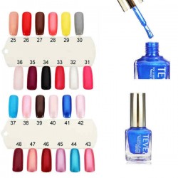 TEVEZ 25-48 Colors Nail Art Polish Nail Lacquer 15ML