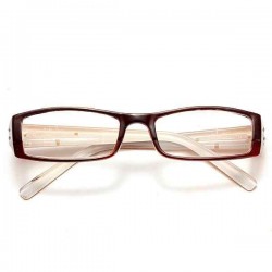 Tawny Female Diamond Flower Frame Presbyopic Reading Glasses Eyeglasses 1.0 1.5 2.0 2.5 3.0 3.5 4.0