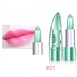 Temperature Change Color Jelly Lipstick Aloe Vera Lip Stick Long Lasting Moisturizer