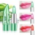 Temperature Change Color Jelly Lipstick Aloe Vera Lip Stick Long Lasting Moisturizer