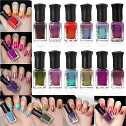 Temperature Change Color Nail Art Polish Varnish