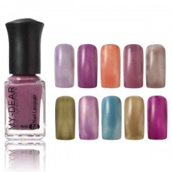 Temperature Change Color Nail Art Polish Varnish