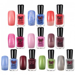 Temperature Change Color-chaging Nail Art Polish Lacquer Shiny Peel Off Soak Off