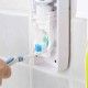 Toothbrush Holder Automatic Toothpaste Dispenser Wall Mount Rack Bathroom Tools Set Toothbrush Holder Automatic Toothpaste Dispenser Wall Mount Rack Bathroom Tools Set