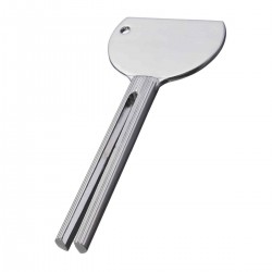 Toothpaste Squeezer Stainless Steel Tube Hair Salon Tools Dye Paint Barber Wringer Bathroom Silver