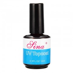 Topcoat Top Coat Acrylic Nail Art Polish Gloss Gel UV