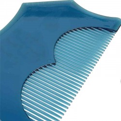 Transparent Beard Shaping Template Shaving Beard Comb Grooming Tools for Men Facial Beard Care