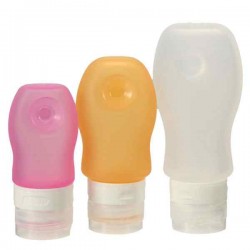 Travel Portable Silicone Lotion Shampoo Suction Cream Container Bottle