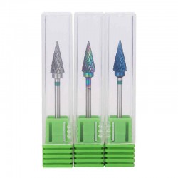 Tungsten Steel Electric Nail Drill Bits Manicure Tools Remove UV Gel Polishing Cuticle Callous