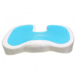 U-shape Polyurethane Slow Rebound Sponge Gel Pillow Coccyx Orthopedic Memory Foam Cool Seat Cushion Pain Relief