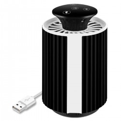USB 5W Mosquito Repellent Insect Killer Lamp 360° Ultrasonic Pests Control Repeller Light Low Noise