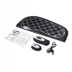 USB Electric EMS Foot Muscle Massage Pulse Massager Foot Massager Mat for Promoting Blood Circulation Relaxing Pressure Muscle Pain Relief