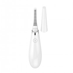 USB Electric Heated Eyelash Curler Long Lasting Eye Lashes Curling Tool With Comb