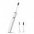 USB Electric Toothbrush Fast Charging 4 Smart Modes IPX6+2 Brush Heads W/ Timer Function