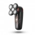 USB Head Shaving Remove Hair Removal Shaved Head Machine Five-head Electric Razor Rechargeable Waterproof