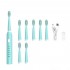 USB Intelligent Electric Toothbrush Portable Waterpoof Sonic Powerful Vibration Toothbrush Soft Brush Tooth Cleaner for Kids