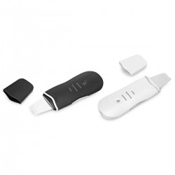 USB Rechargeable Ultrasonic Scrubber Skin Spatula Facial Cleaner Peeling Massage Spa