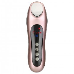 Ultrasonic Ion Face Lift Facial Beauty Device Skin Cleaning Care Electric Massager Machine