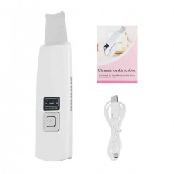 Ultrasonic Ultrasound Facial Skin Care Blackhead Scrubber Face Salon Beauty Machine Skin Scrubber Face Skin Spatula Peeling