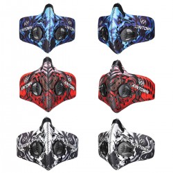 Unisex Training High Altitude Hypoxia Mask Oxygen Controlled Masochist With Filter For Skiing Cycling Travelling