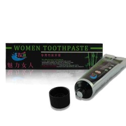 Vanilla Chocolate Bamboo Charcoal Tooth Whitening  Plant Women Toothpaste