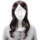 Virgin Remy Medium Brown Side Bang Long Capless Mono Top Human Hair Wig Virgin Remy Medium Brown Side Bang Long Capless Mono Top Human Hair Wig