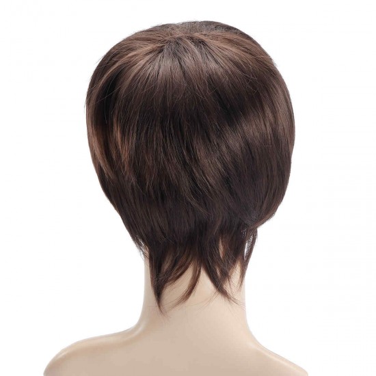 Voltron Lance Cosplay Short Brown Hair Wig