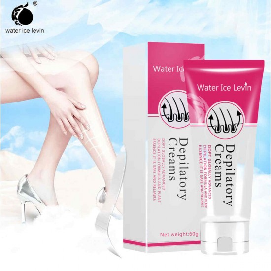 Water Ice Levin® Unisex Powerful Permanent Depilatory Hair Removal Cream Hair Growth Inhibitor Water Ice Levin® Unisex Powerful Permanent Depilatory Hair Removal Cream Hair Growth Inhibitor