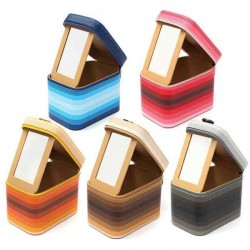 Waterproof Color Changing Cosmetic Makeup Tool Case Storage Box Holder Organizer