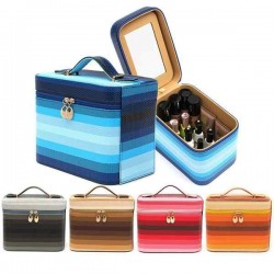 Waterproof Color Changing Cosmetic Makeup Tool Case Storage Box Holder Organizer