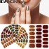 Wild Snake Skin Crocodile Skin Pattern Nail Art Sticker Decoration Self Adhesive Full Wrap Decal