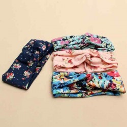 Women Flower Twist Knotted Yoga Sport Head Wrap Hair Band Accessories Headbrand